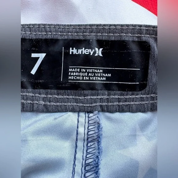 Hurley Stars and Stripes Swim Trunks - Picture 3 of 5